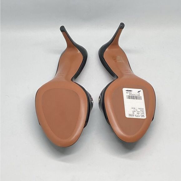 Alaia Oeillets Grommet Leather Mules size 36.5 - Picture 15 of 16